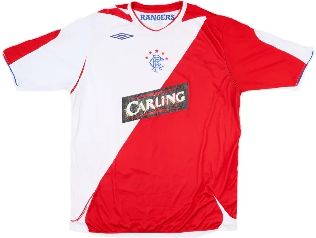 Umbro Rangers Mens SS Away Shirt 2006/07