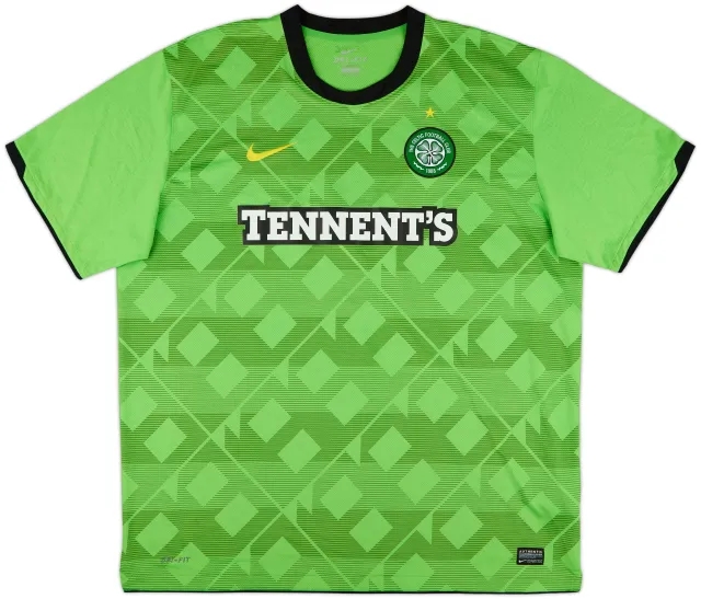 Nike Celtic Mens SS Away Shirt 2010/11