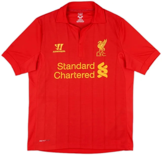 Home Liverpool Boys SS Home Shirt 2012/13