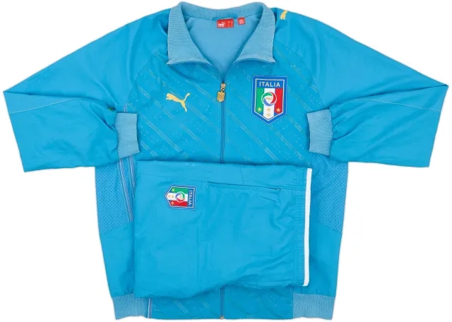 2009-10 Italy Puma Tracksuit - 8/10 - (M)