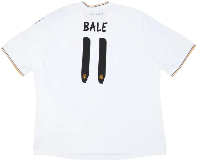 2013-14 Real Madrid Home Shirt Bale #11 (3XL)