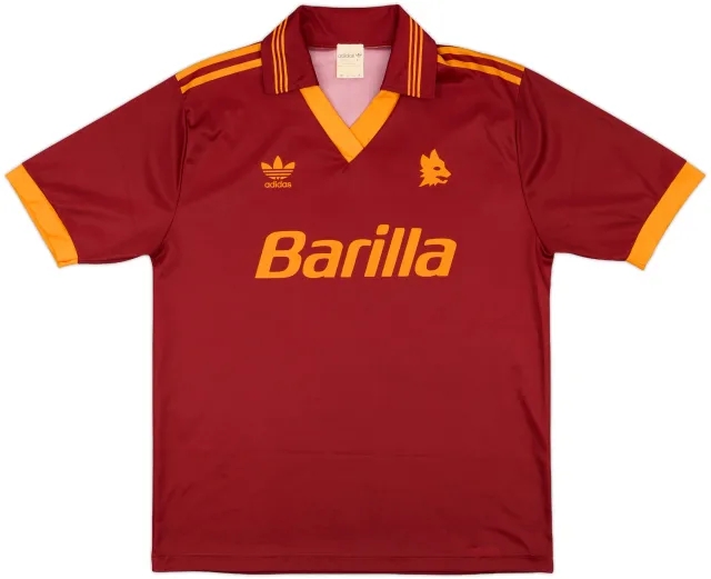 1992-94 Roma Home Shirt - 10/10 - (L)