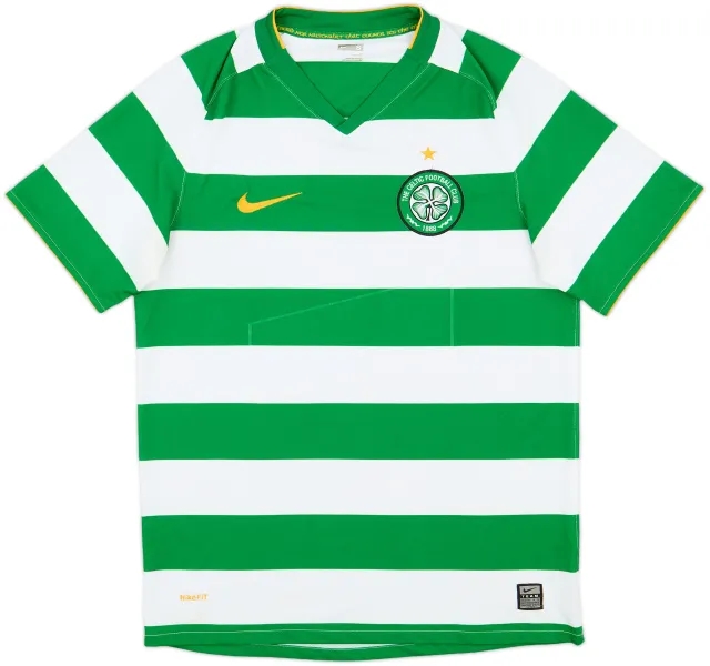 Nike Celtic Mens SS Home Shirt 2008/10
