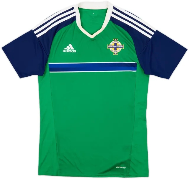 Umbro Northern Ireland Mens SS Home Shirt 2016