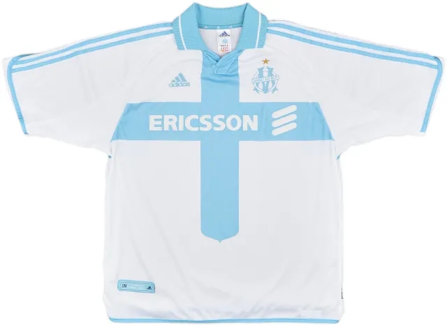2000-01 Olympique Marseille Home Shirt - 8/10 - (XL)