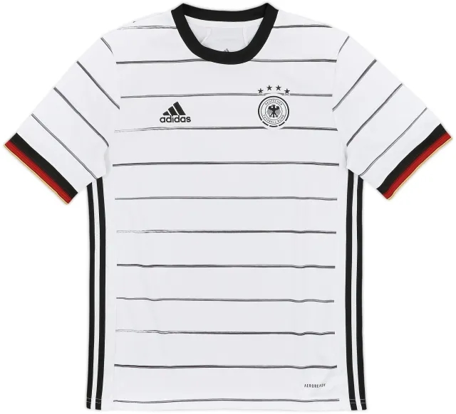 adidas Germany Boys SS Home Shirt 2020