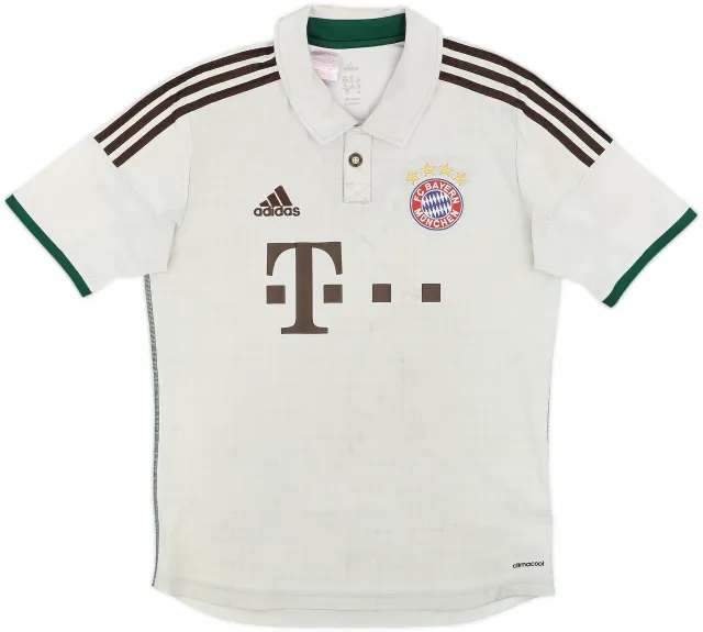 adidas Bayern Munich Boys SS Away Shirt 2013/14