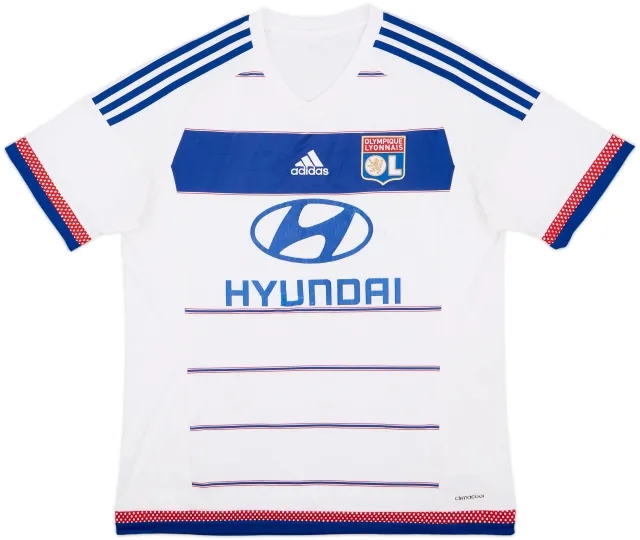 adidas Lyon Mens SS Home Shirt 2015/16