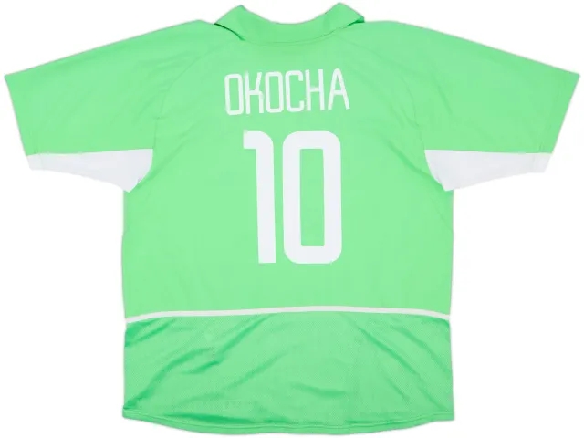 Nike Nigeria Mens SS Home Shirt 2002