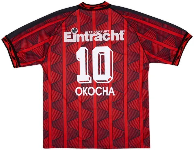 Puma Eintracht Frankfurt Mens SS Home Shirt 1995/96