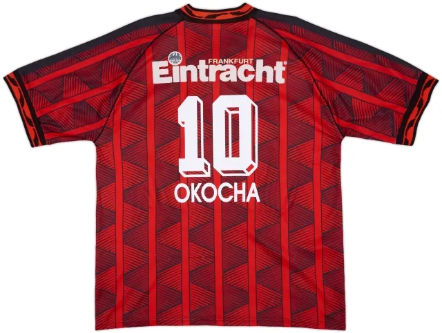 Puma Eintracht Frankfurt Mens SS Home Shirt 1995/96