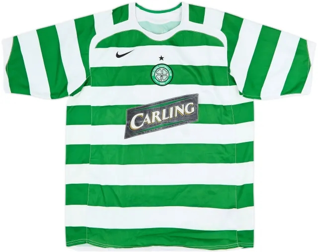 Nike Celtic Mens SS Home Shirt 2005/07