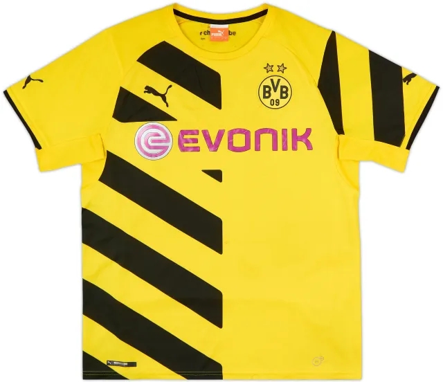 Puma Borussia Dortmund Mens SS Home Shirt 2014/15