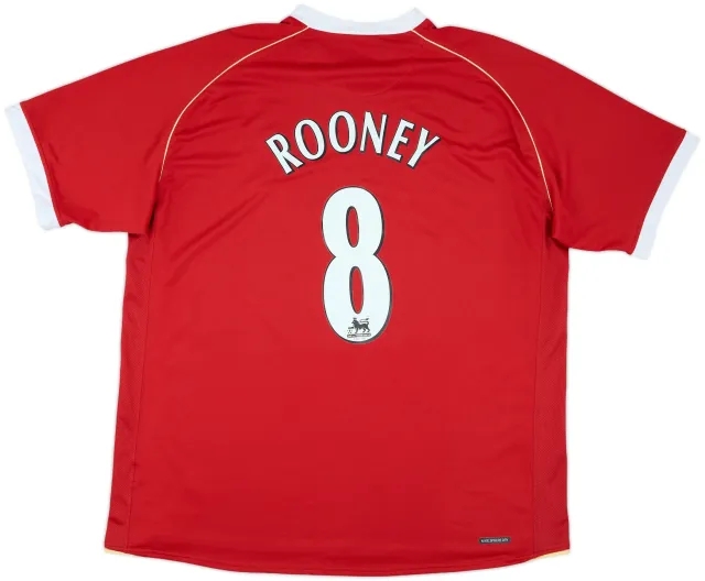 Nike Manchester United Mens SS Home Shirt 2006/07