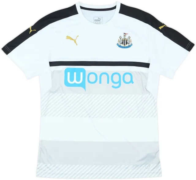 Puma Newcastle United Mens SS Home Shirt 2016/17