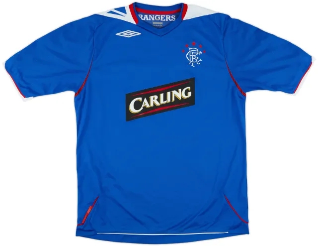 Umbro Rangers Mens SS Home Shirt 2006/07