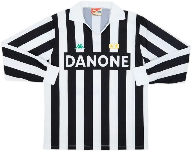 1992-94 Juventus Basic Home L/S Shirt #10 - 9/10 - (L)