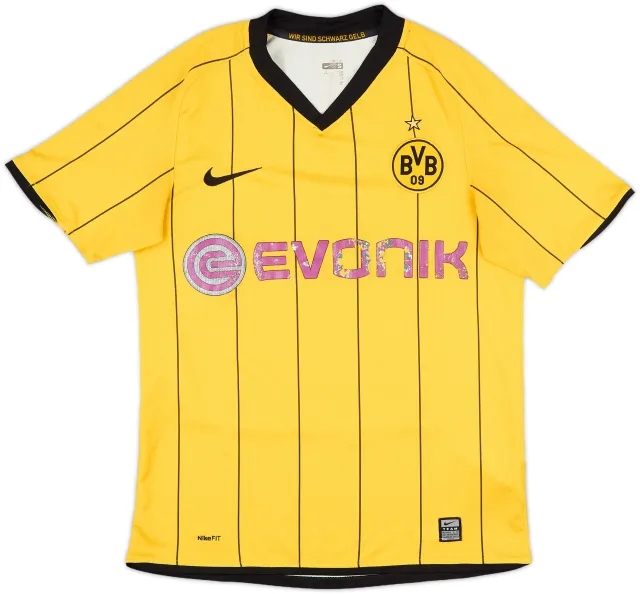 Nike Borussia Dortmund Mens SS Home Shirt 2008/09