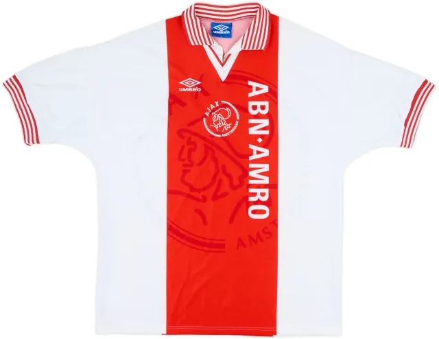 1995-96 Ajax Home Shirt - 8/10 - (XL)