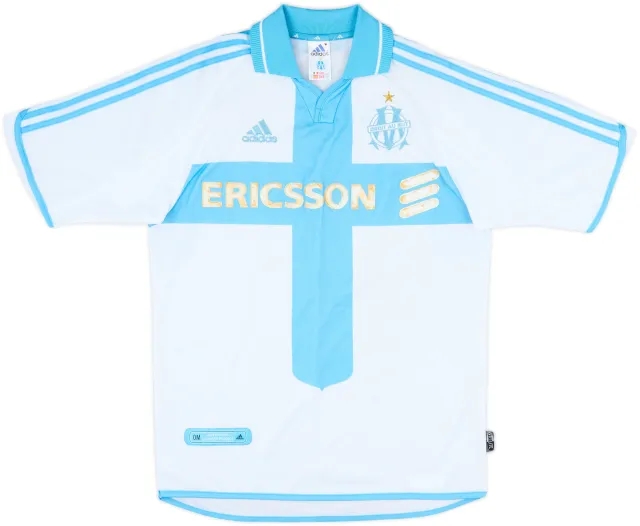2000-01 Olympique Marseille Home Shirt - 5/10 - (S)