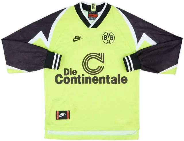 Nike Borussia Dortmund Mens LS Home Shirt 1995/96
