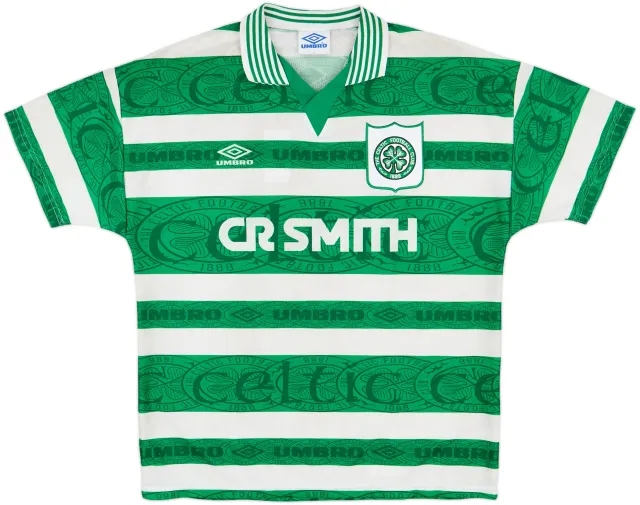 Umbro Celtic Mens SS Home Shirt 1995/97
