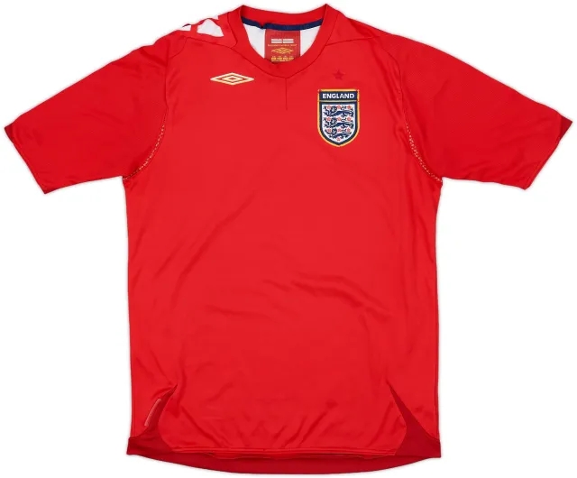 Umbro England Boys SS Away Shirt 2006