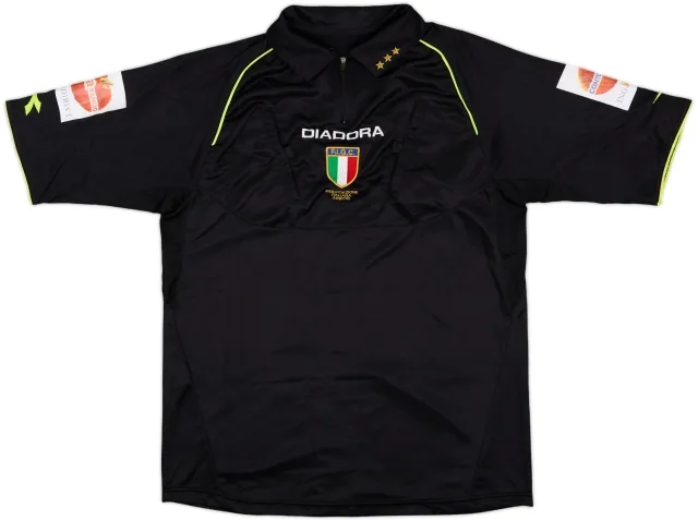 Diadora Italy Mens SS Home Shirt 2006