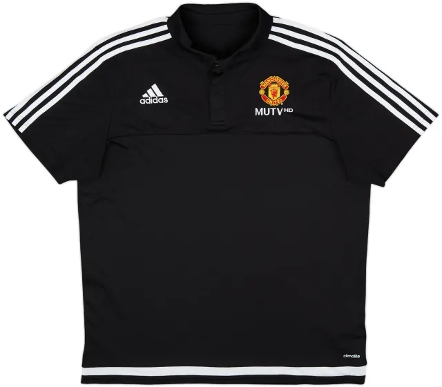 2016-17 Manchester United adidas Polo Shirt - 10/10 - (XL)