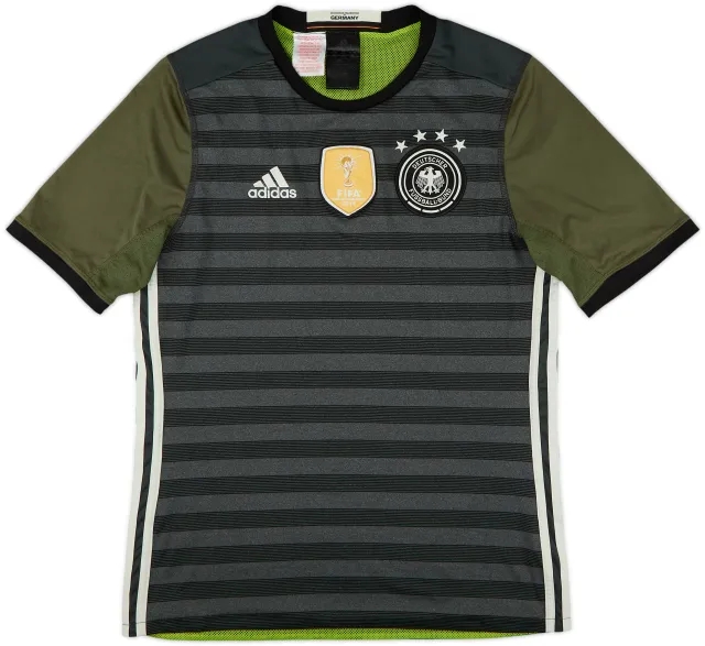 adidas Germany Boys SS Away Shirt 2015