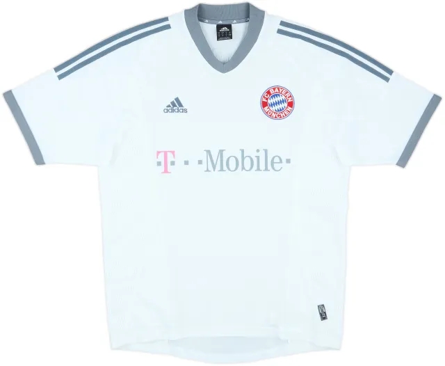 adidas Bayern Munich Mens SS Away Shirt 2002/03