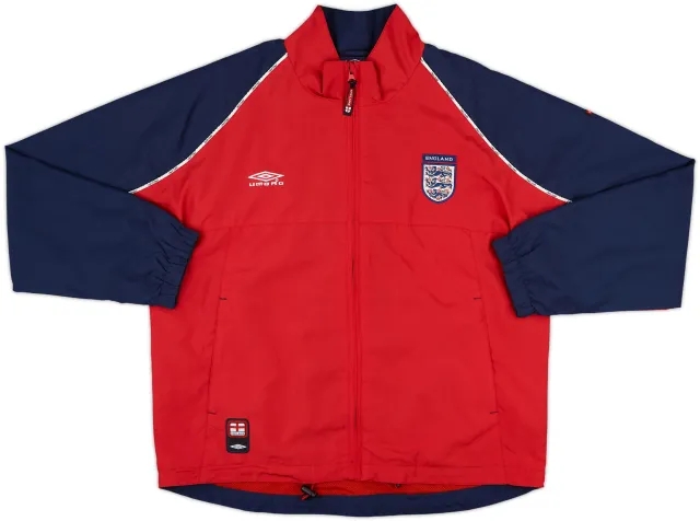2004-06 England Umbro Track Jacket - 8/10 - (S)