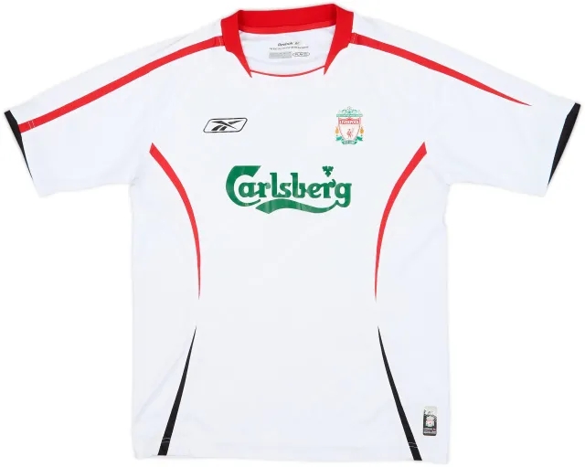 Reebok Liverpool Boys SS Away Shirt 2005/06