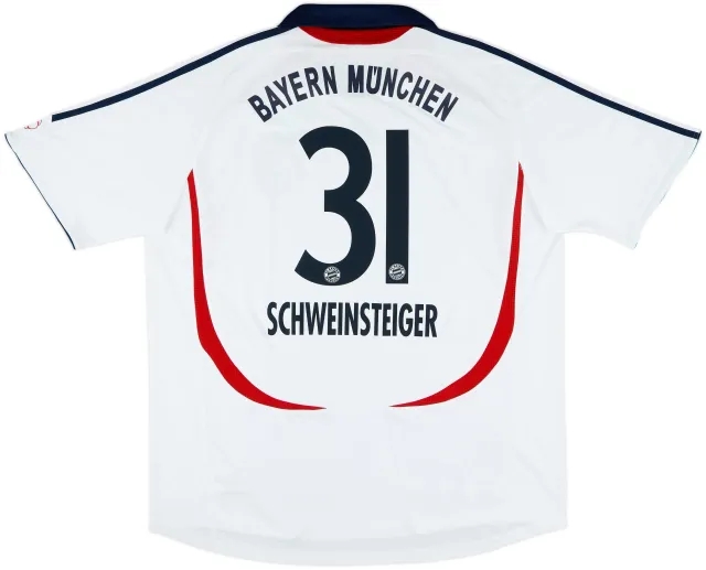 adidas Bayern Munich Mens SS Away Shirt 2006/07
