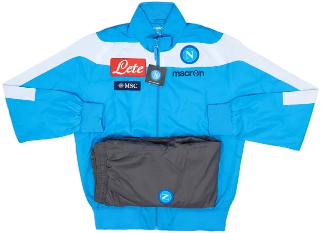 2012-13 Napoli Macron Tracksuit (M)