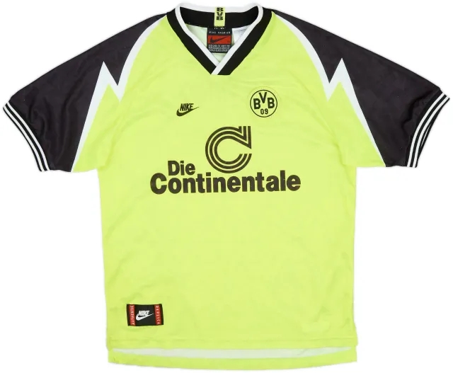 Nike Borussia Dortmund Boys SS Home Shirt 1995/96