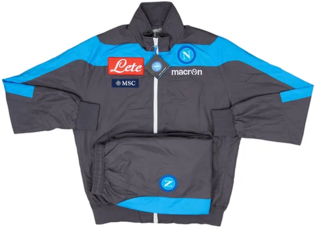 2012-13 Napoli Macron Tracksuit (M)