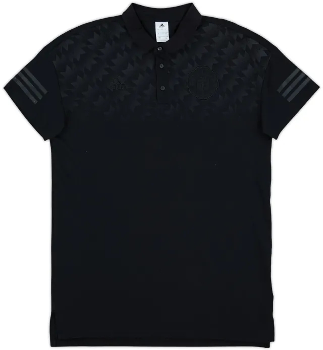 2017-18 Manchester United adidas Polo Shirt - 9/10 - (L)