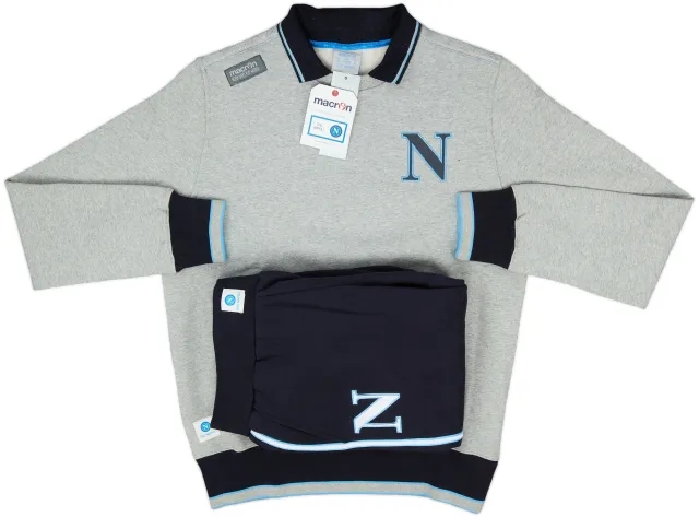 2010-11 Napoli Macron Tracksuit (M)