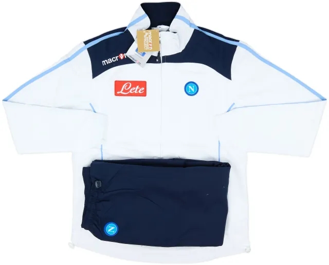 2009-10 Napoli Macron Tracksuit (Women's M)
