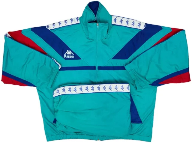 1992-95 Barcelona Kappa Tracksuit - 9/10 - (XL)