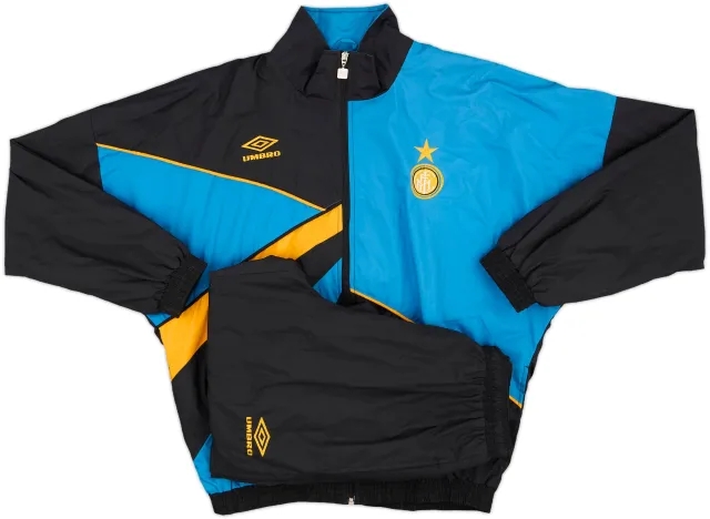 1994-95 Inter Milan Umbro Full Tracksuit - 8/10 - (M)