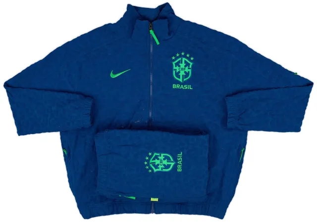 2022-23 Brazil Nike Tracksuit - 7/10 - (M)