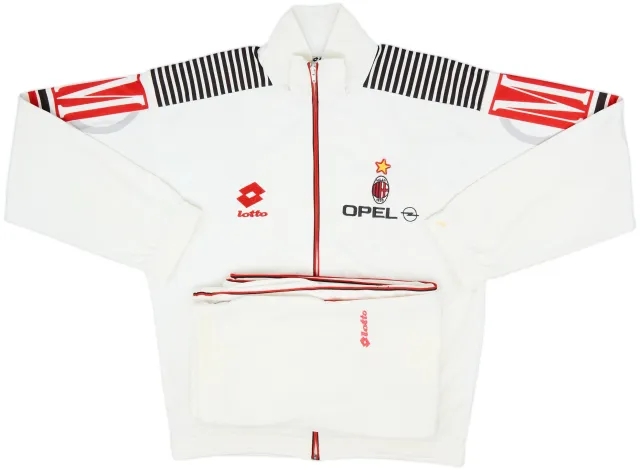 1995-96 AC Milan Lotto Tracksuit - 6/10 - (L)
