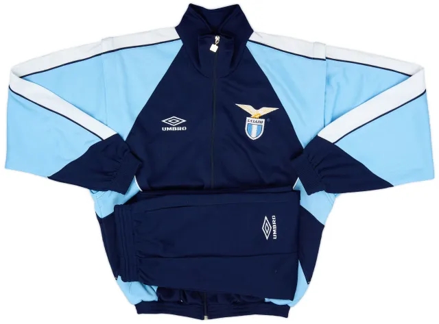 1994-96 Lazio Umbro Tracksuit - 9/10 - (S)