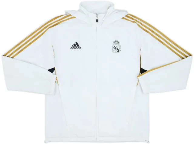2011-12 Real Madrid adidas Hooded Track Jacket - 7/10 - (M/L)