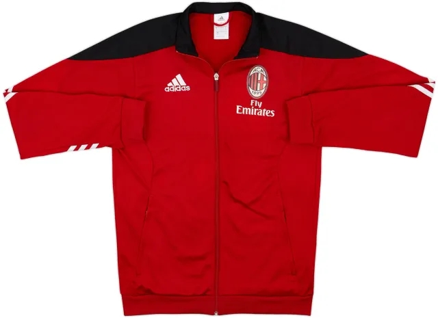 2016-17 AC Milan adidas Track Jacket - 7/10 - (S)