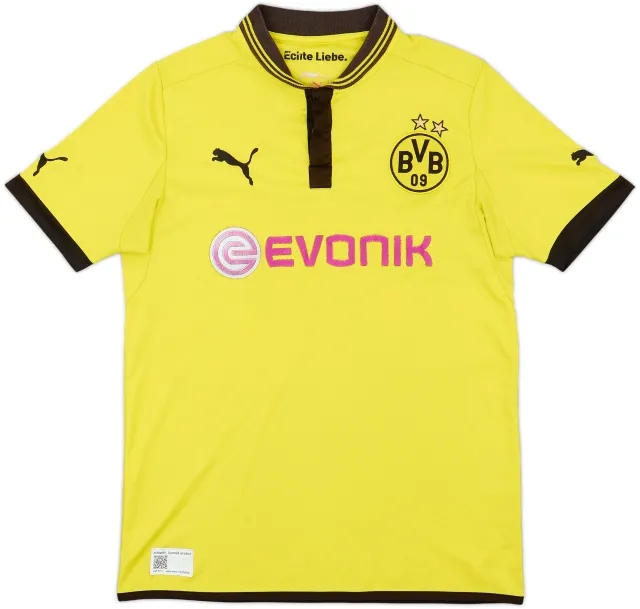 Puma Borussia Dortmund Boys SS Home Shirt 2012/13