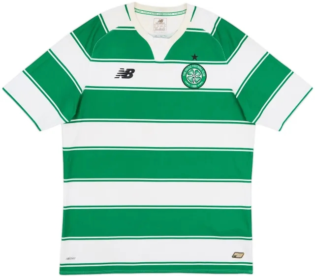 NewBalance Celtic Mens SS Home Shirt 2015/16