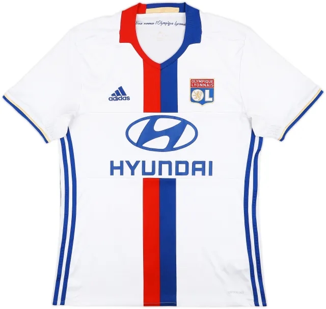 adidas Lyon Mens SS Home Shirt 2016/17